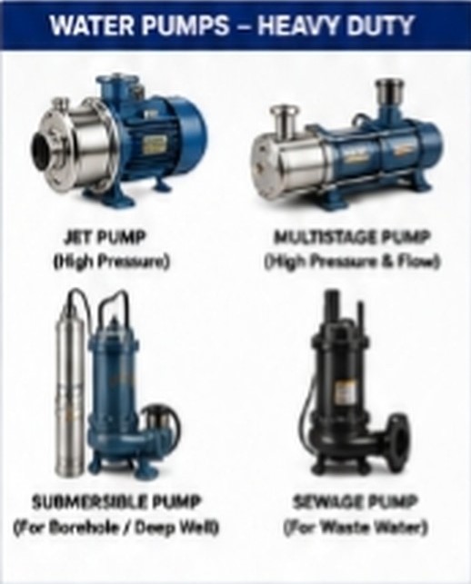 Heavy Duty Water Pumps